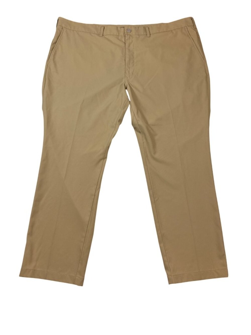 Bonobos Golf 46/30 Straight Mens Beige Pants - Flat Front (L998)